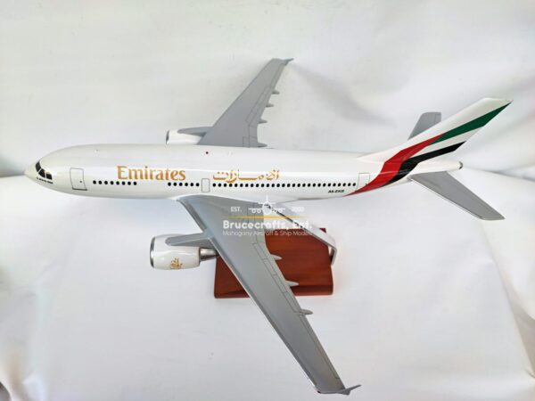 Model of A310-300 Emirates Airlines with detailed craftsmanship.